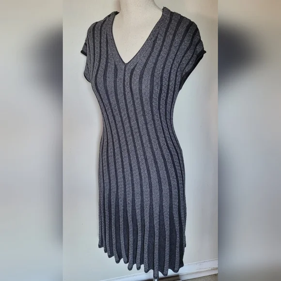 Max Studio Dresses Max Studio Fitted Ribbed Knit Sleeveless